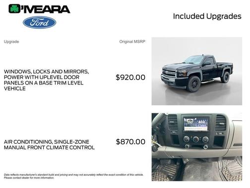 Black 2009 Chevrolet Silverado 1500 Work Truck