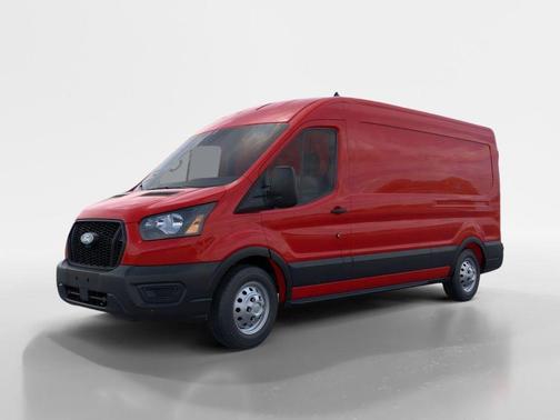 Race Red 2026 Ford Transit-250 148 WB Medium Roof Cargo