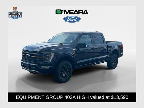 Antimatter Blue Metallic 2022 Ford F-150 Tremor