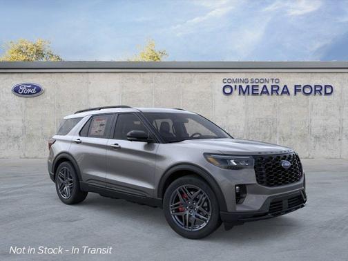 Carbonized Gray Metallic 2026 Ford Explorer ST