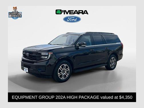 Agate Black Metallic 2025 Ford Expedition Max Active