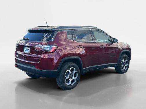 Velvet Red Pearlcoat 2022 Jeep Compass Trailhawk