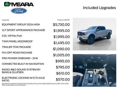 Silver Metallic 2021 Ford F-150 XLT