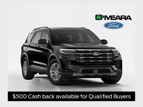 Agate Black Metallic 2027 Ford Explorer Active