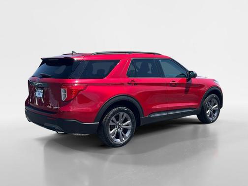 Red Metallic 2021 Ford Explorer XLT