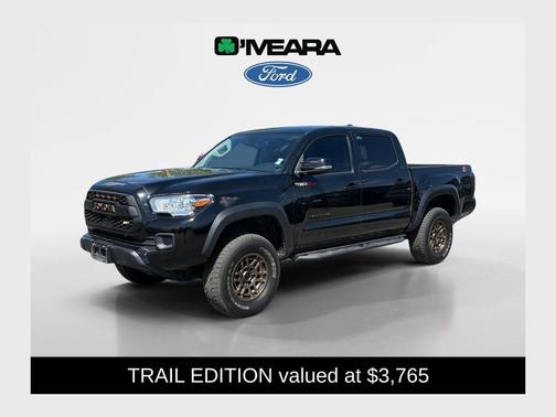 Black 2023 Toyota Tacoma Trail Edition