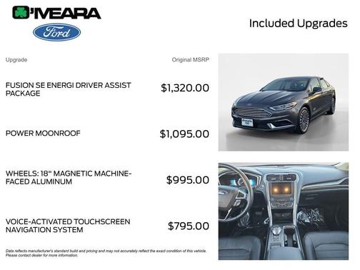 2018 Ford Fusion Energi SE Luxury