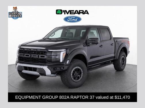 Agate Black Metallic 2025 Ford F-150 Raptor
