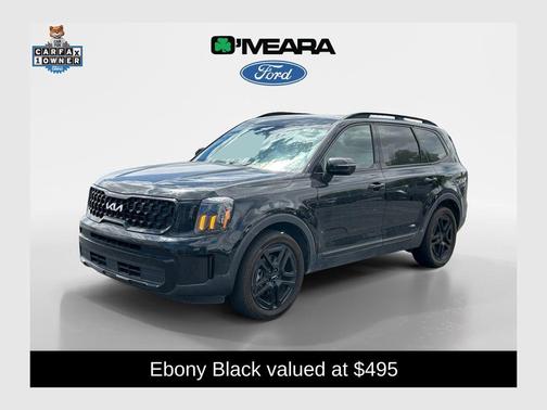 Ebony Black 2024 Kia Telluride EX X-Line
