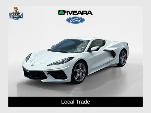 Arctic White 2023 Chevrolet Corvette Stingray w/1LT