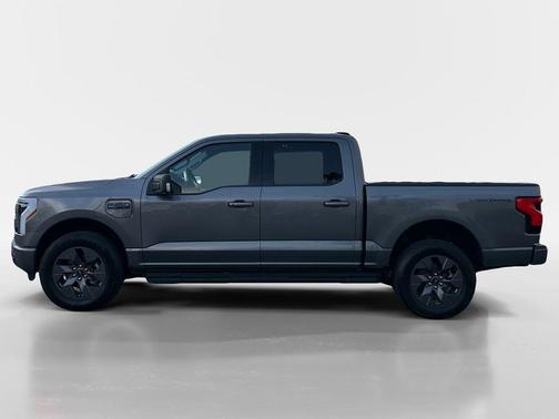 Carbonized Gray Metallic 2025 Ford F-150 Lightning Flash
