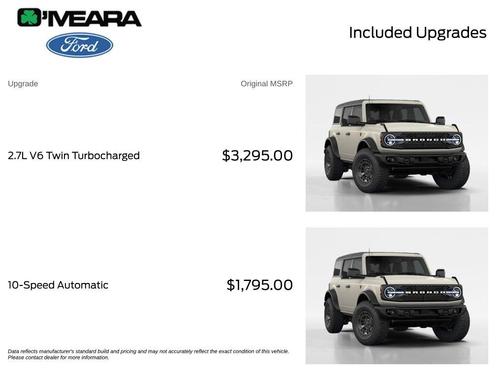 Desert Sand 2026 Ford Bronco Badlands