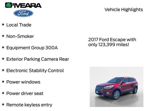 2017 Ford Escape Titanium