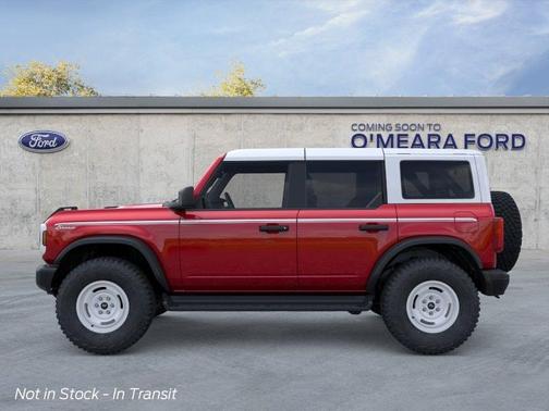 Ruby Red Metallic Tinted Clearcoat 2026 Ford Bronco Heritage Edition