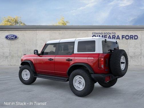 Ruby Red Metallic Tinted Clearcoat 2026 Ford Bronco Heritage Edition