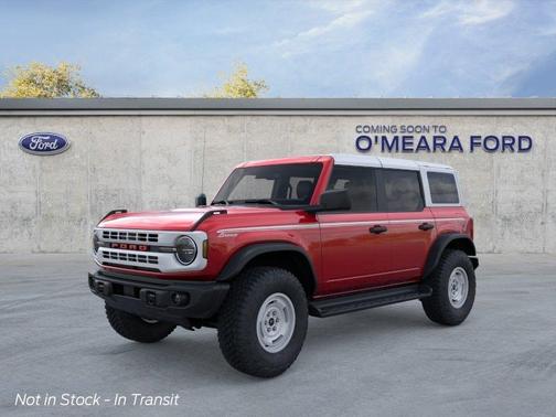 Ruby Red Metallic Tinted Clearcoat 2026 Ford Bronco Heritage Edition