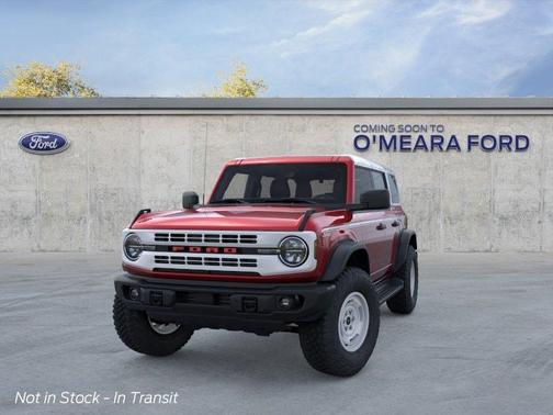 Ruby Red Metallic Tinted Clearcoat 2026 Ford Bronco Heritage Edition