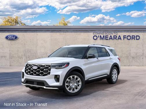 Star White 2027 Ford Explorer Platinum
