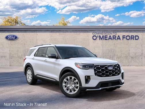 Star White 2027 Ford Explorer Platinum