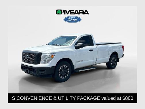 Glacier White 2017 Nissan Titan S