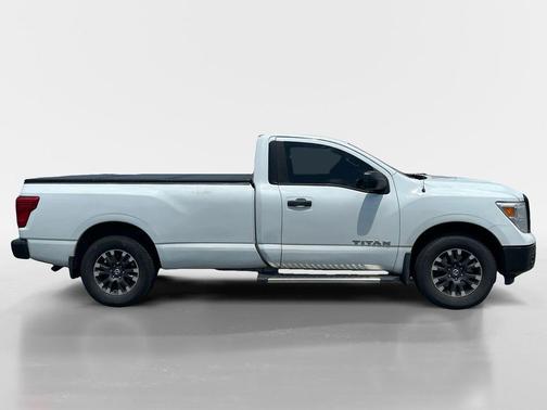 Glacier White 2017 Nissan Titan S