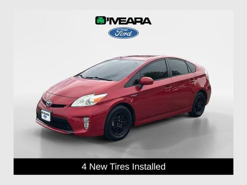 Barcelona Red Metallic 2013 Toyota Prius Three