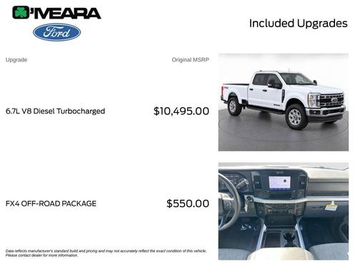 Oxford White 2025 Ford F-250 XLT