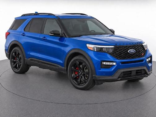 Blue Metallic 2020 Ford Explorer ST