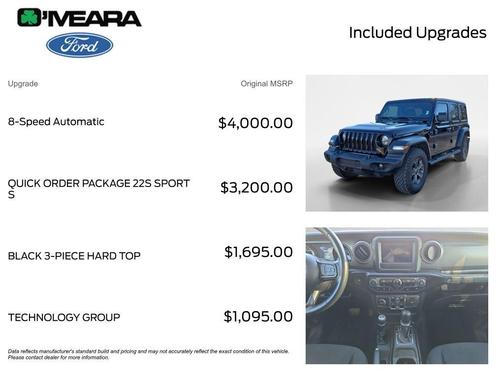 2022 Jeep Wrangler Unlimited Sport