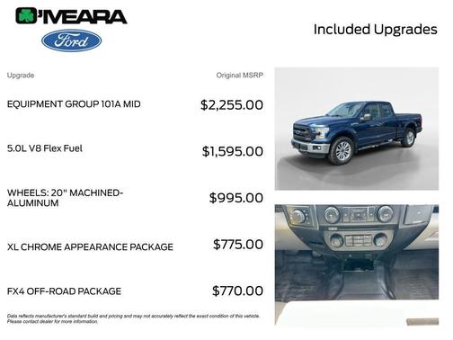 Blue Jeans Metallic 2016 Ford F-150 XL