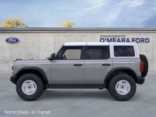 Avalanche Gray 2026 Ford Bronco Heritage Edition