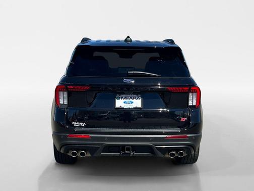Agate Black Metallic 2025 Ford Explorer ST