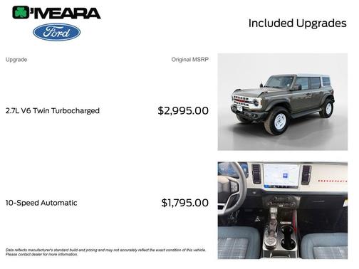 2026 Ford Bronco Heritage Edition