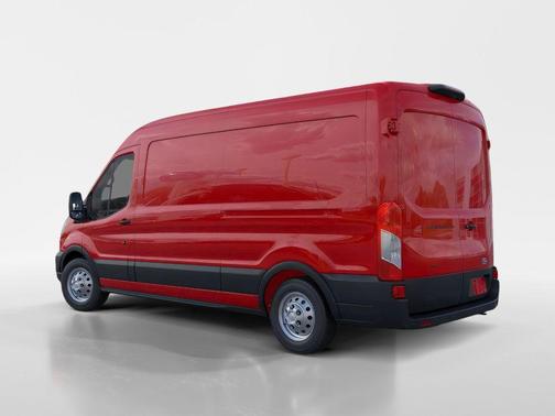 Race Red 2026 Ford Transit-250 148 WB Medium Roof Cargo