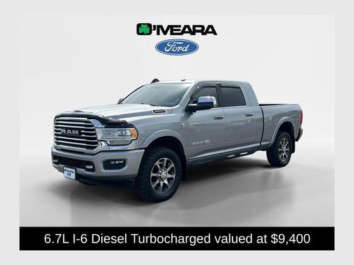 Billet Silver Metallic Clearcoat 2021 RAM 3500 Longhorn