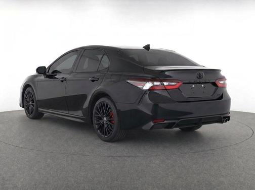Midnight Black Metallic 2021 Toyota Camry SE Nightshade