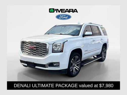 Summit White 2018 GMC Yukon Denali
