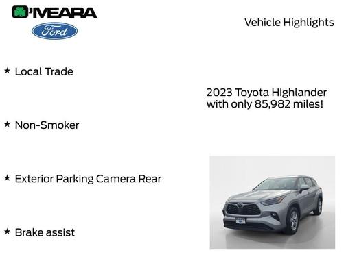 2023 Toyota Highlander LE