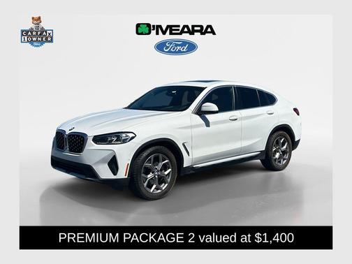 Alpine White 2022 BMW X4 xDrive30i