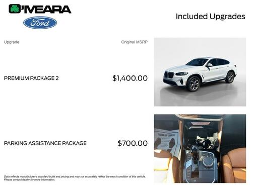 Alpine White 2022 BMW X4 xDrive30i