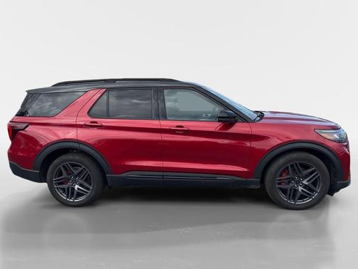 Red Metallic 2025 Ford Explorer ST