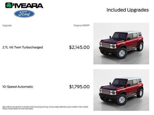 2025 Ford Bronco Heritage Edition