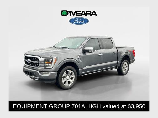 Carbonized Gray Metallic 2022 Ford F-150 Platinum