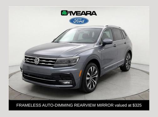 Platinum Gray Metallic 2020 Volkswagen Tiguan 2.0T SEL Premium R-Line