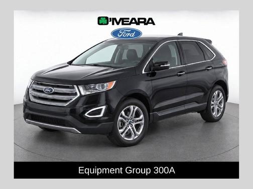 Shadow Black 2018 Ford Edge Titanium