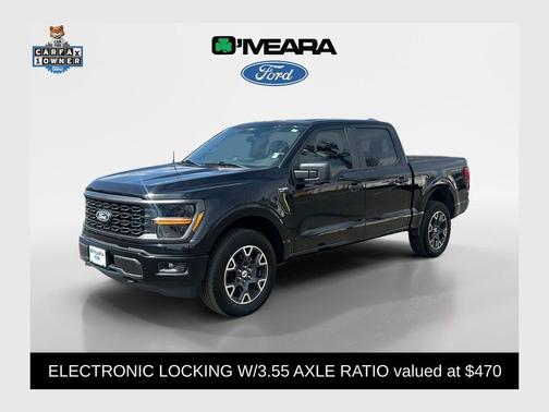 Agate Black Metallic 2024 Ford F-150 STX