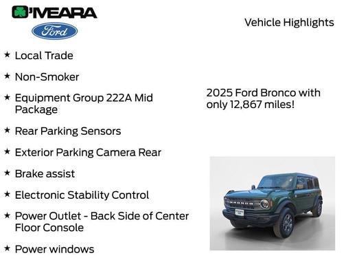 2025 Ford Bronco Big Bend