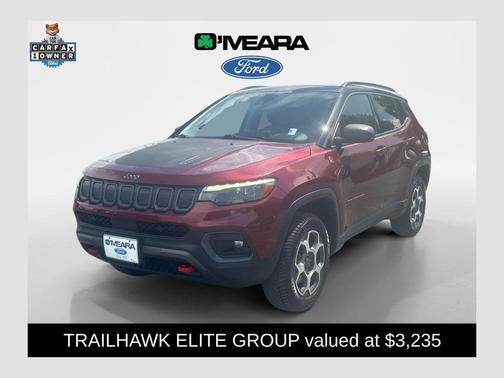 Velvet Red Pearlcoat 2022 Jeep Compass Trailhawk