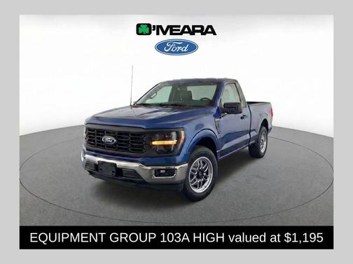Atlas Blue Metallic 2024 Ford F-150 XL