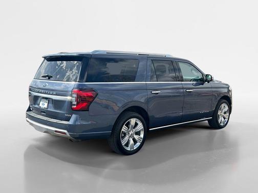 Infinite Blue Metallic Tinted Clearcoat 2023 Ford Expedition Max Platinum